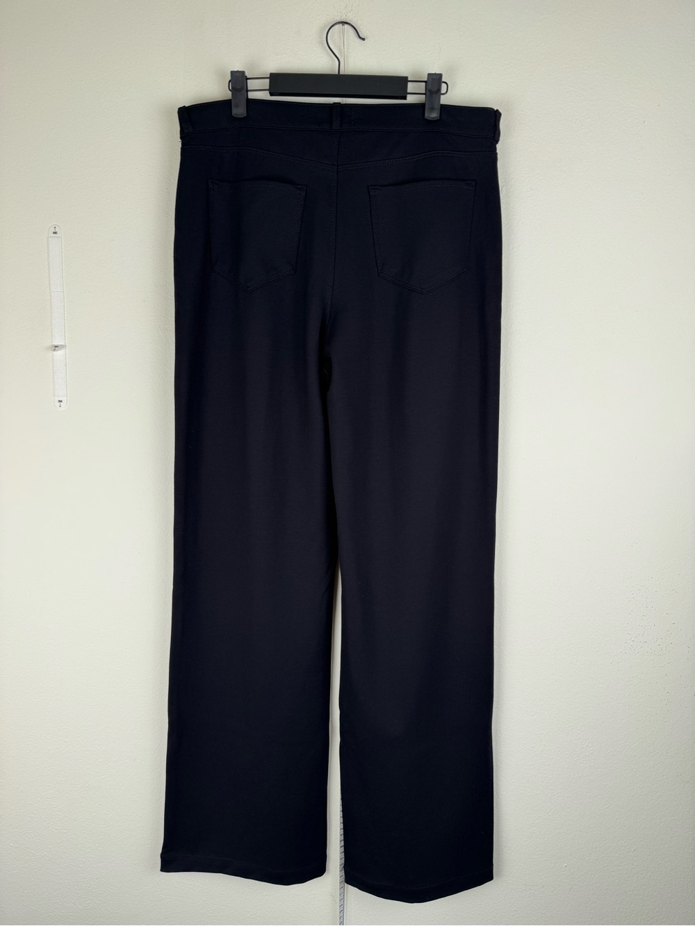 NWT L’AGENCE Clayton Ponte High Rise Wide Leg Pants Black 32 - Picture 9 of 16
